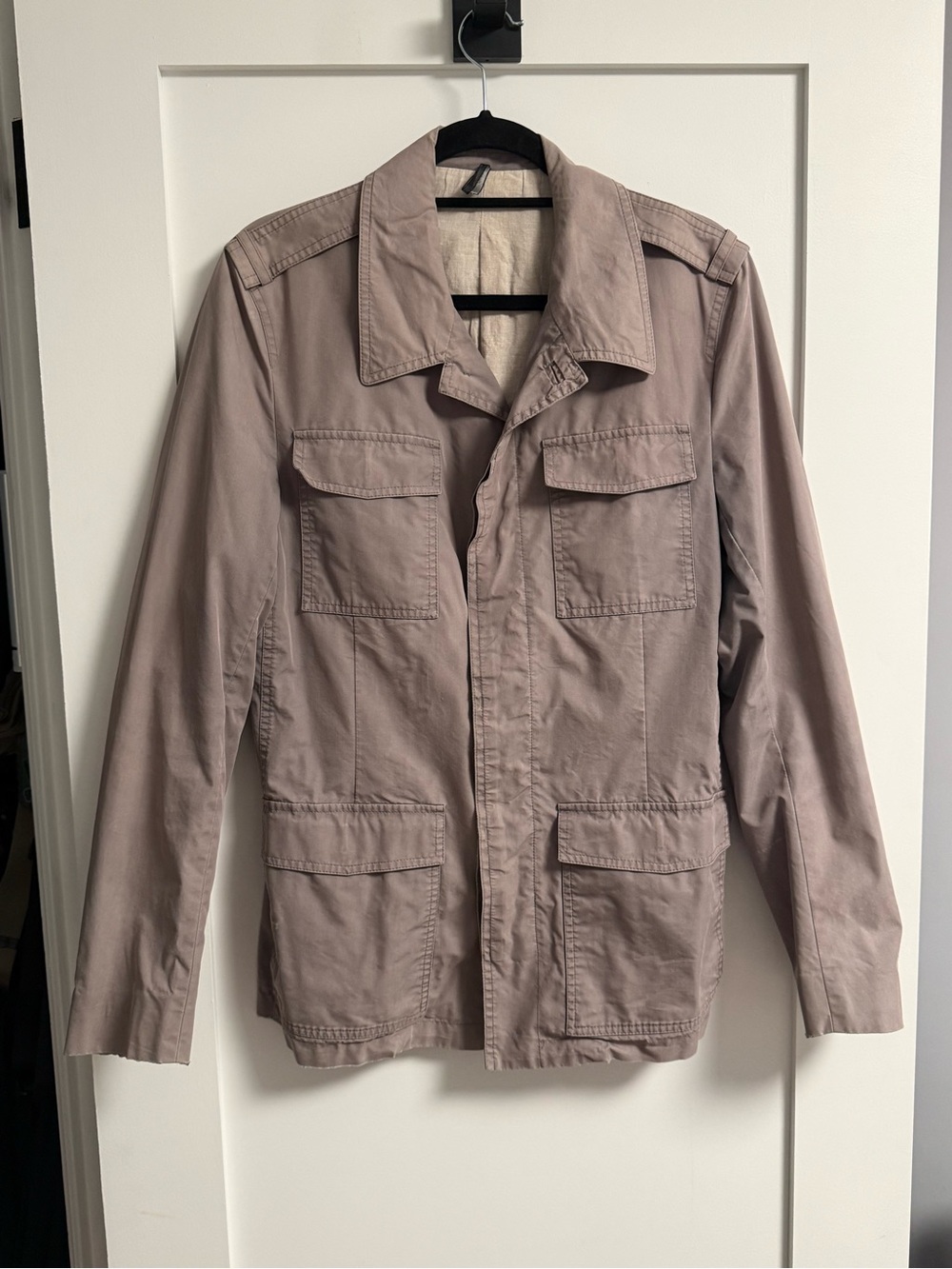 Dior Neutral Taupe Multi Pocket Jacket